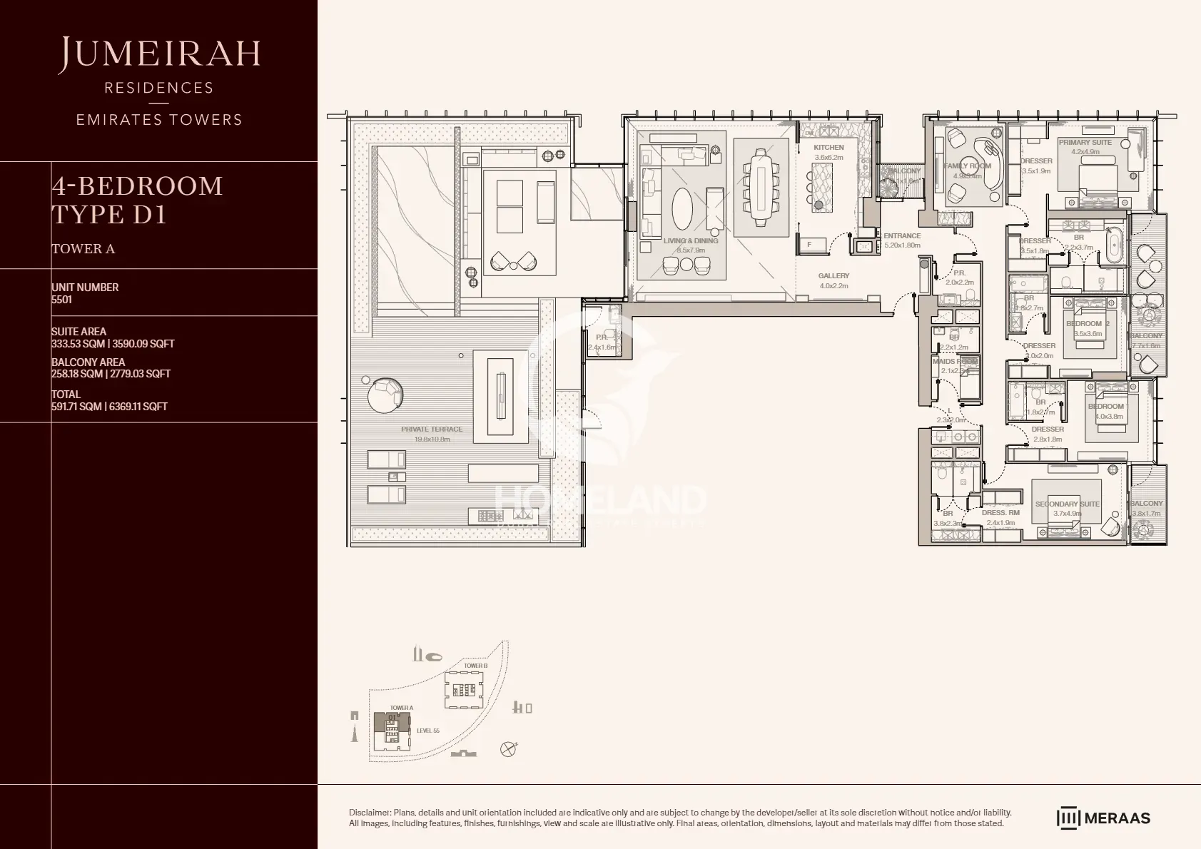 4 BR Type D1